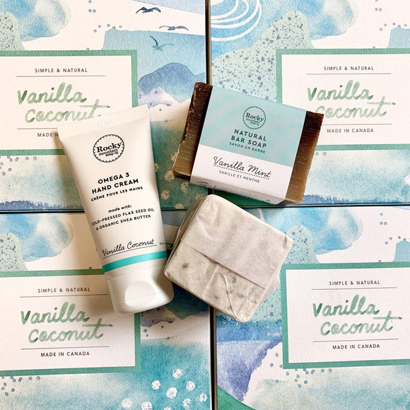 Rocky Mountain Soap Vanilla Coconut Gift Set Gift Ideas for Teachers