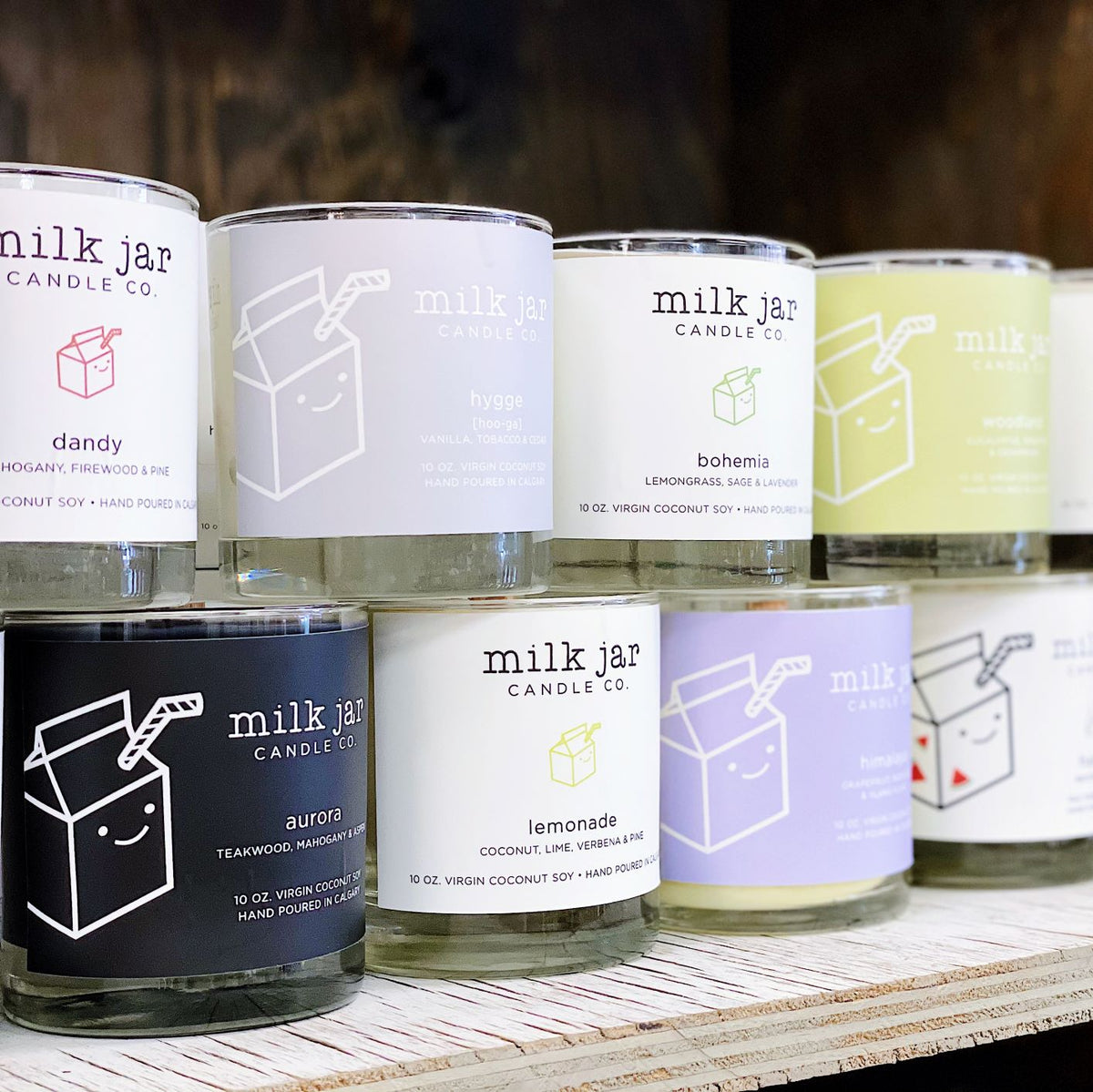 About  Milk Jar Candle Co.