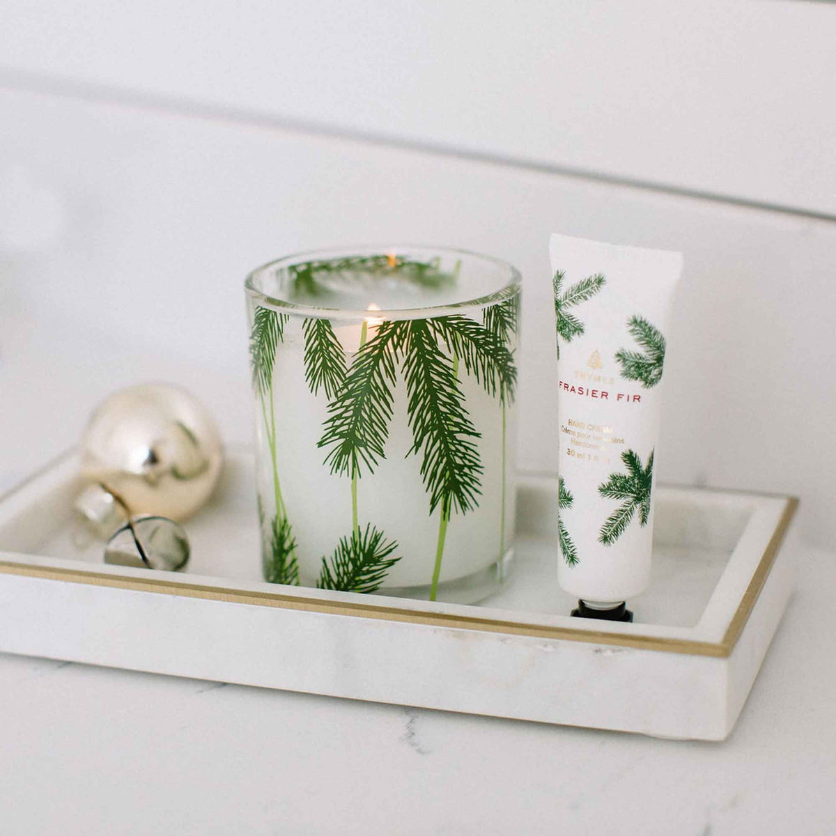 Thymes - Frasier Fir Statement Travel Tin Candle at