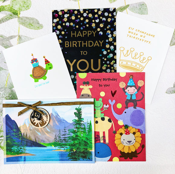 unique birthday cards