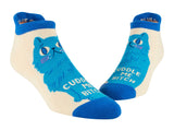 Blue Q Cuddle Me Bitch Sneaker Socks