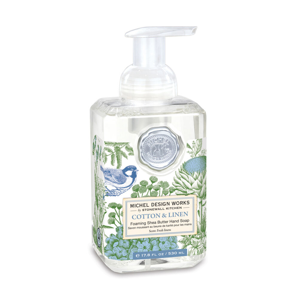 Michel Design Works Cotton & Linen Foaming Soap