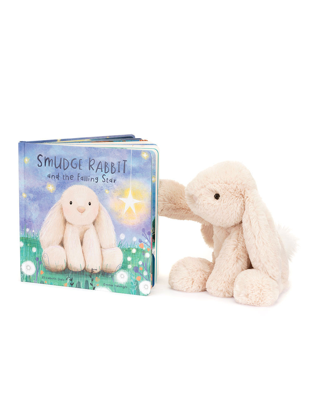 Jellycat Smudge Rabbit and the Falling Star Book