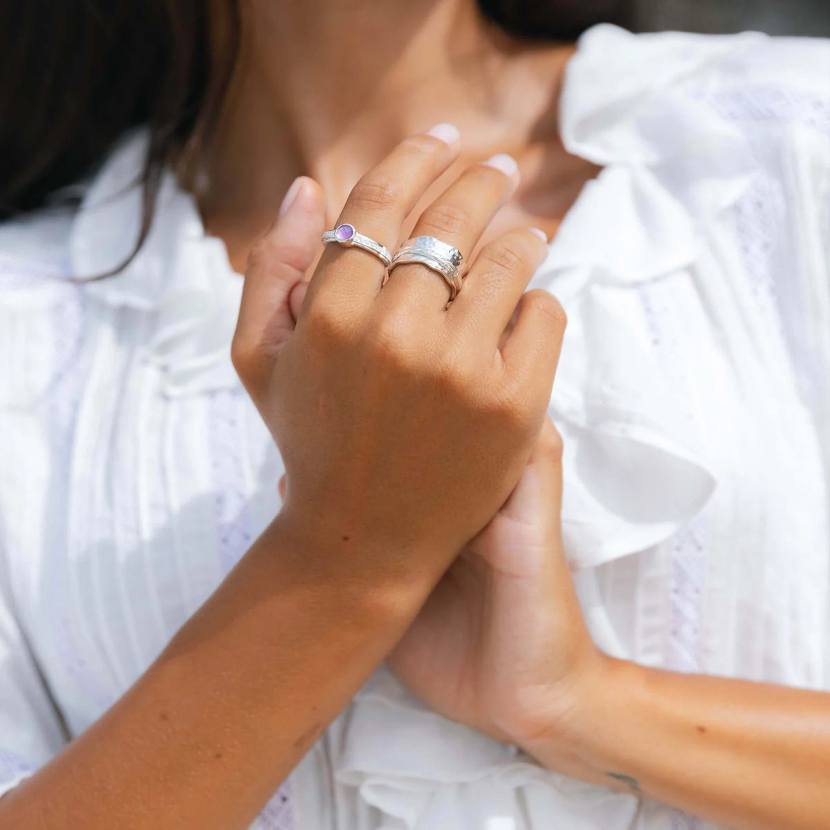 Calm Meditation Ring