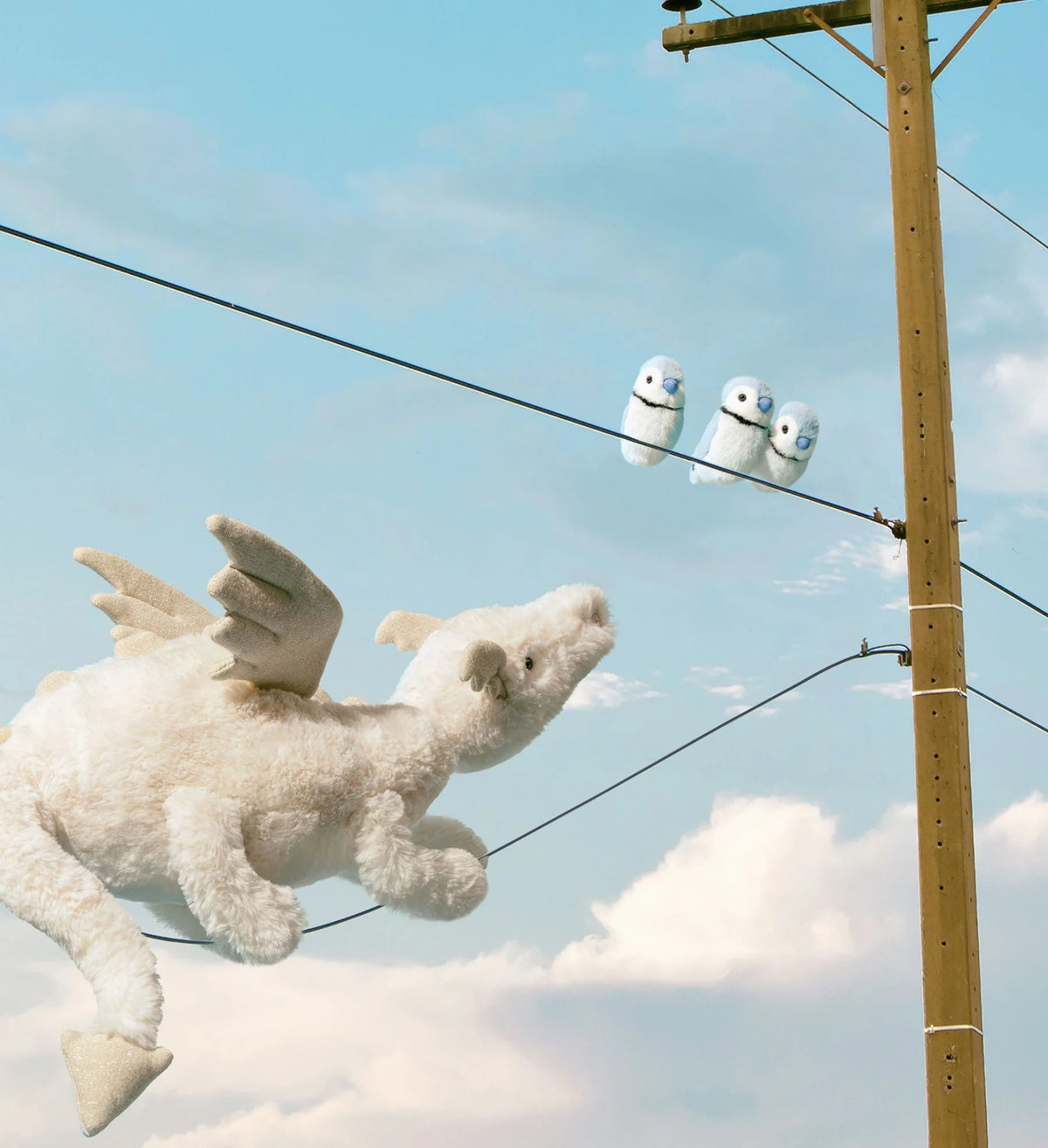 Jellycat Snow Dragon