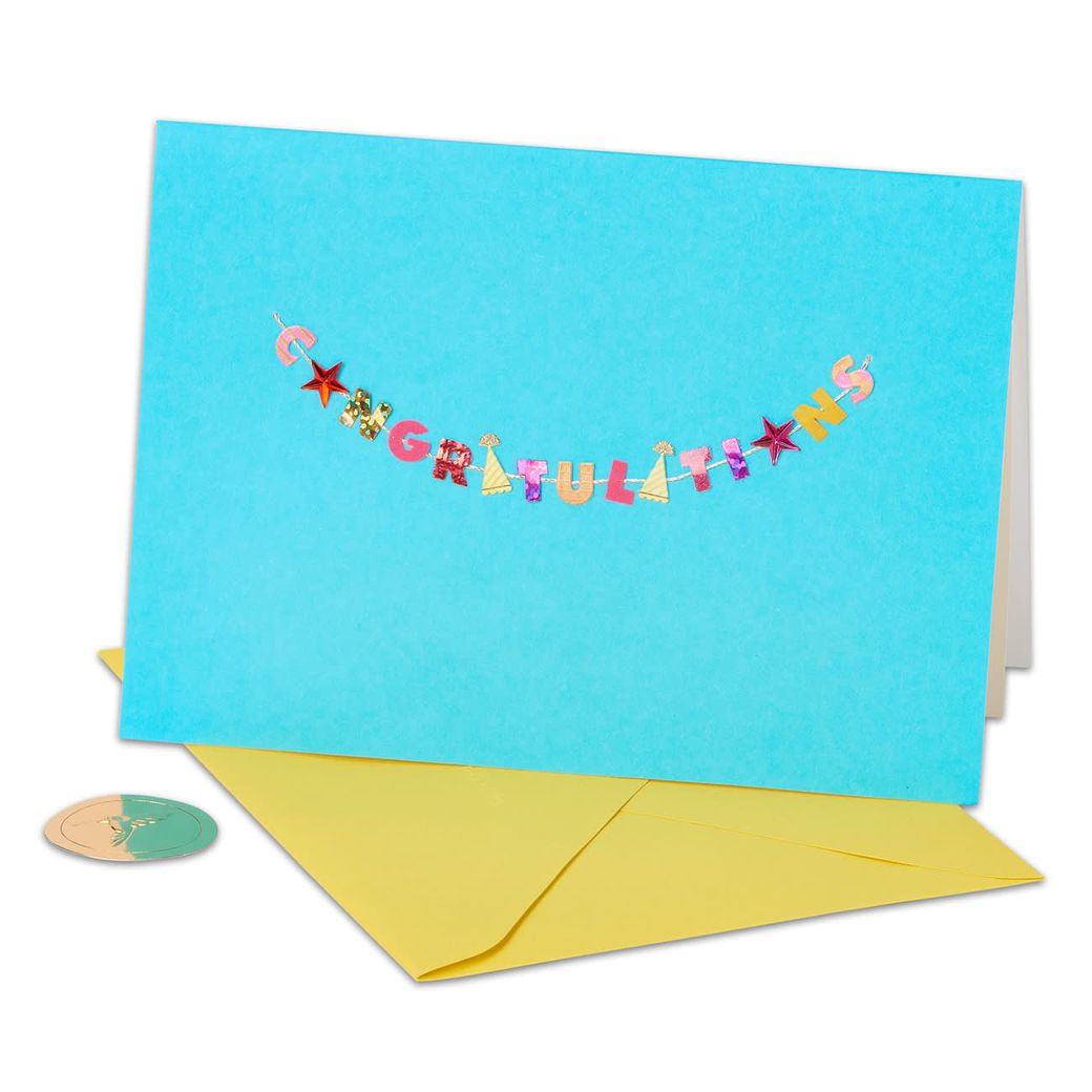 Congratulations Banner Card