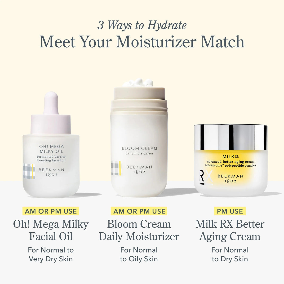 Beekman 1802 Bloom Cream Daily Face Moisturizer