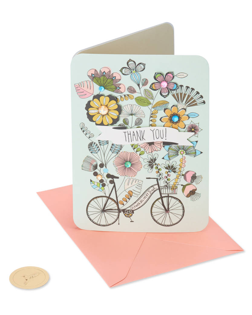 Bike Thank You Card