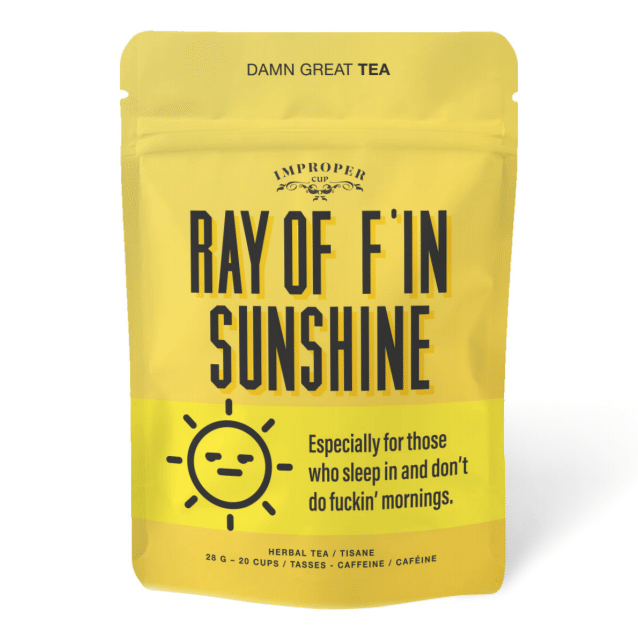Ray Of F'in Sunshine Loose Leaf Herbal Tea – Heavenly Outhouse