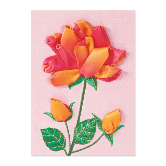 Ribbon Flower Mother's Day Card