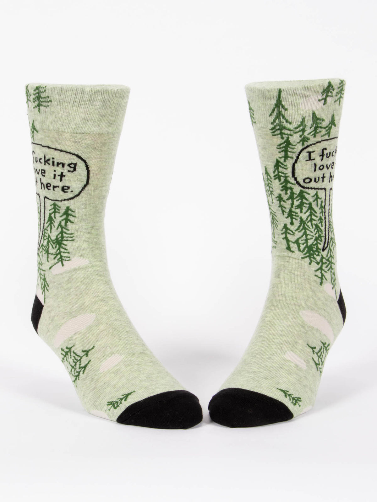 I Fucking Love It Out Here Men's Crew Socks