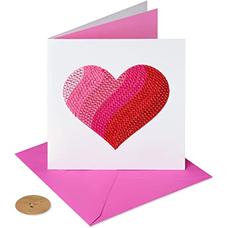 Gem Heart Valentine's Day Card