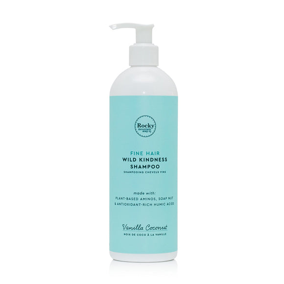 Fine Hair Natural Shampoo - Vanilla Coconut