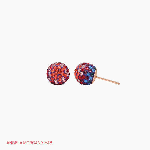 Debut Sparkle Ball Stud Earrings [Limited Edition]