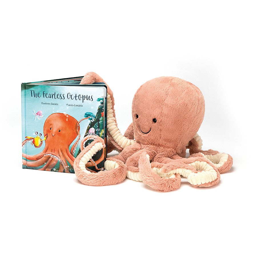 Jellycat The Fearless Octopus Book