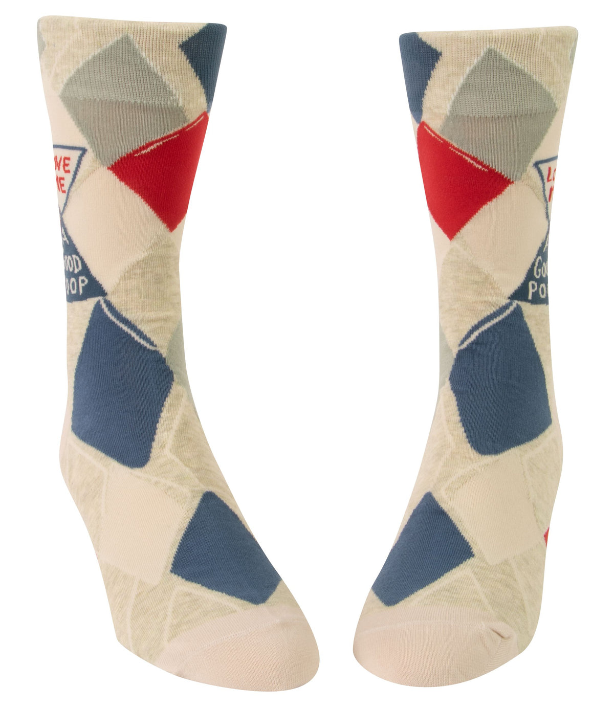 Love Me A Good Poop Men's Crew Socks