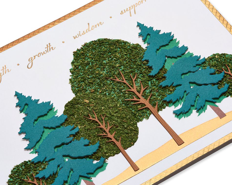 Strength, Growth, Wisdom, Support Father's Day Card