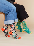 Blue Q Go Wild Women's Crew Socks