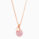 Peony Sparkle Ball Long Necklace Pendant [Limited Edition]
