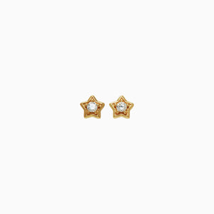 Estella Gold Mini Star Stud Earrings