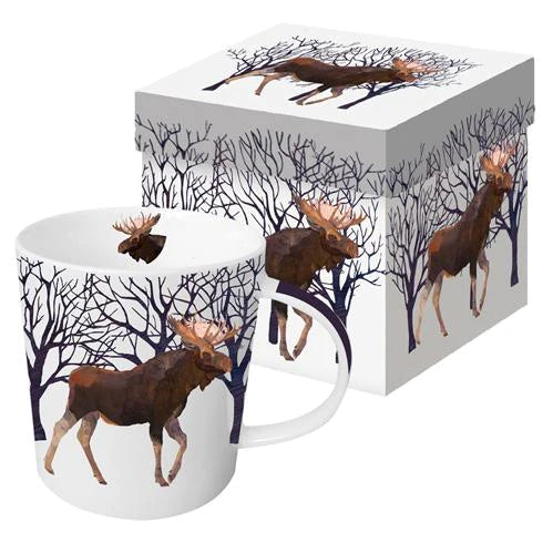 Paperproducts Design Winter Moose Gift Boxed Mug