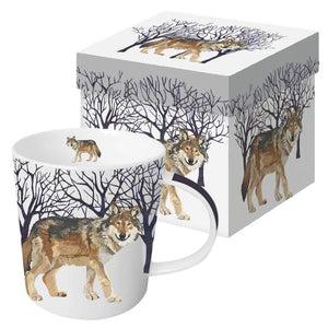 Paperproducts Design Winter Wolf Gift Boxed Mug