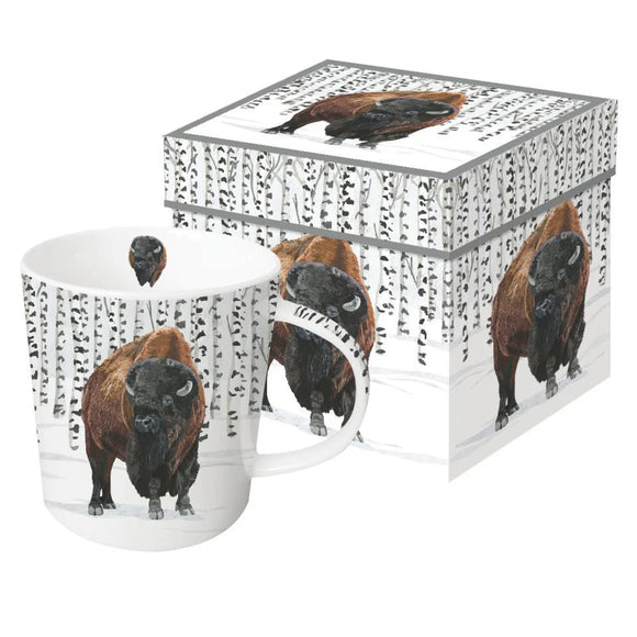 Paperproducts Design Wilderness Buffalo Gift Boxed Mug