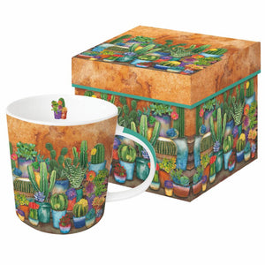 Paperproducts Design Southwest Succulents Gift Boxed Mug