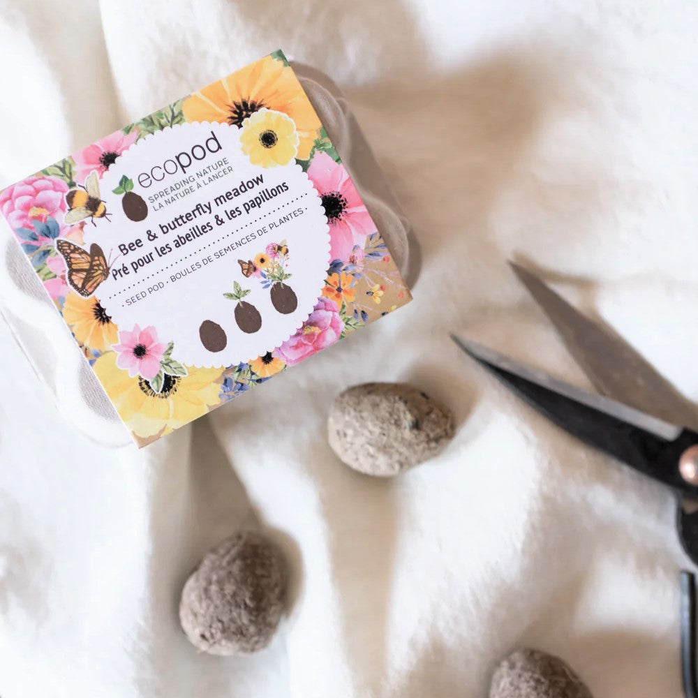 Ecopod Bee & Butterfly Seed Eggs