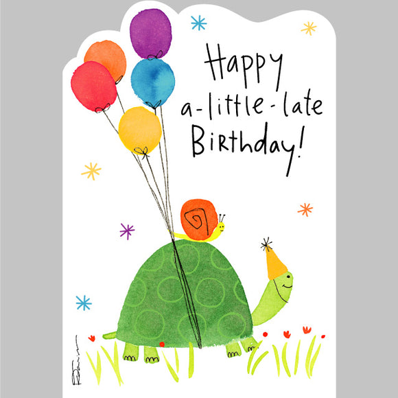 A Little Late Belated Birthday Card