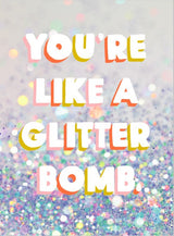 Glitter Bomb Birthday Card