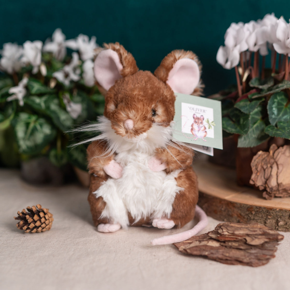 Wrendale 'Oliver' Mouse Plush Character
