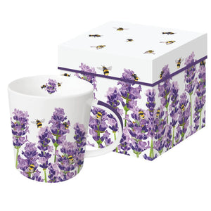 Paperproducts Design Bees & Lavender Gift Boxed Mug