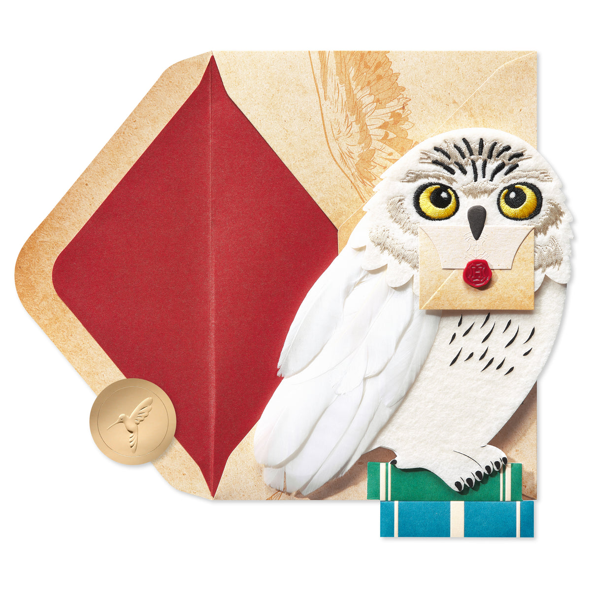 Hedwig Owl Harry Potter Blank Card