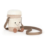 Jellycat Amuseables Perkle Coffee To-Go Shoulder Bag