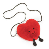 Jellycat Amuseable Red Heart Bag