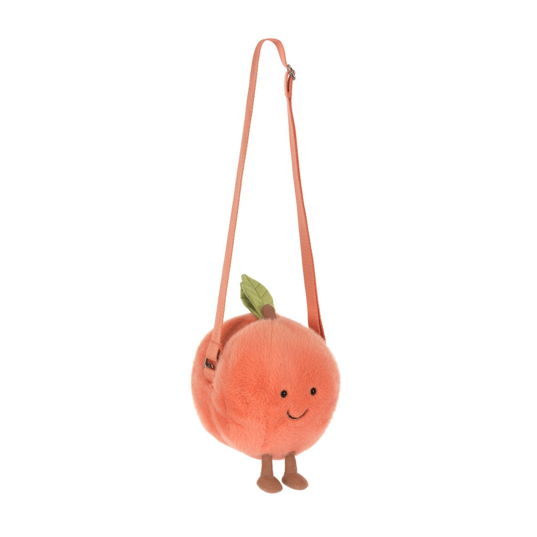 Jellycat Amuseables Peach Shoulder Bag