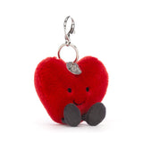Jellycat Amuseable Red Heart Bag Charm