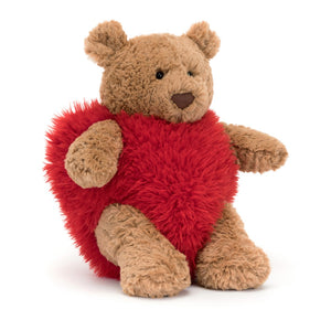 Jellycat Bartholomew Bear Heartthrob