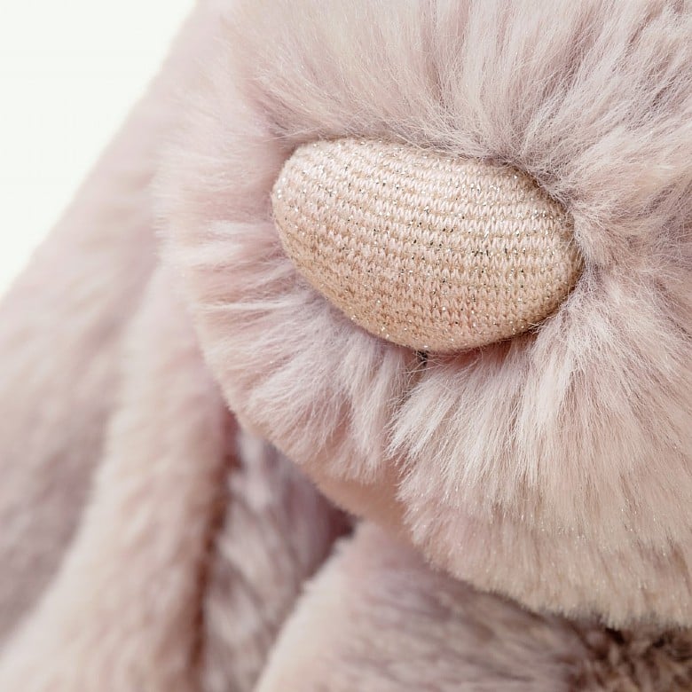 Jellycat Bashful Luxe Rosa Bunny – Heavenly Outhouse