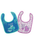 Blue Q Life's A Mess & Nose Wiping Baby Bibs 2 Pack