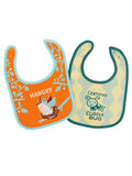 Blue Q Hangry & Cuddle Bug Baby Bibs 2 Pack