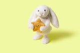 Jellycat Cream Bunny With Star