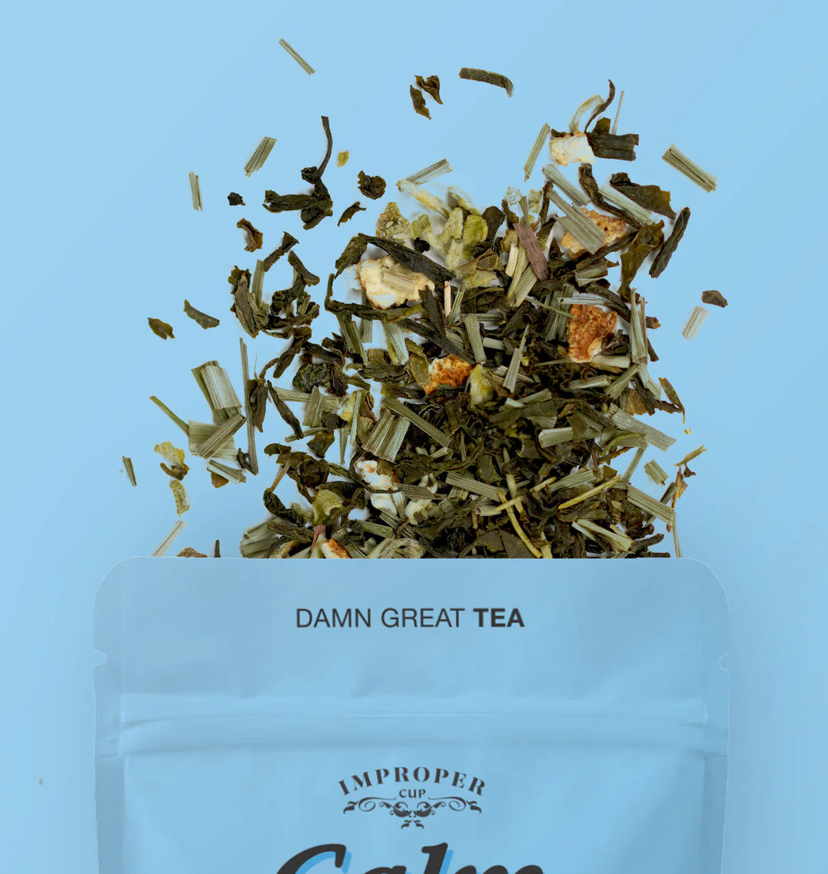Calm The Fuck Down Loose Leaf Green Tea