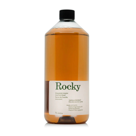 Rocky Vanilla Coconut Foaming Wash Refill