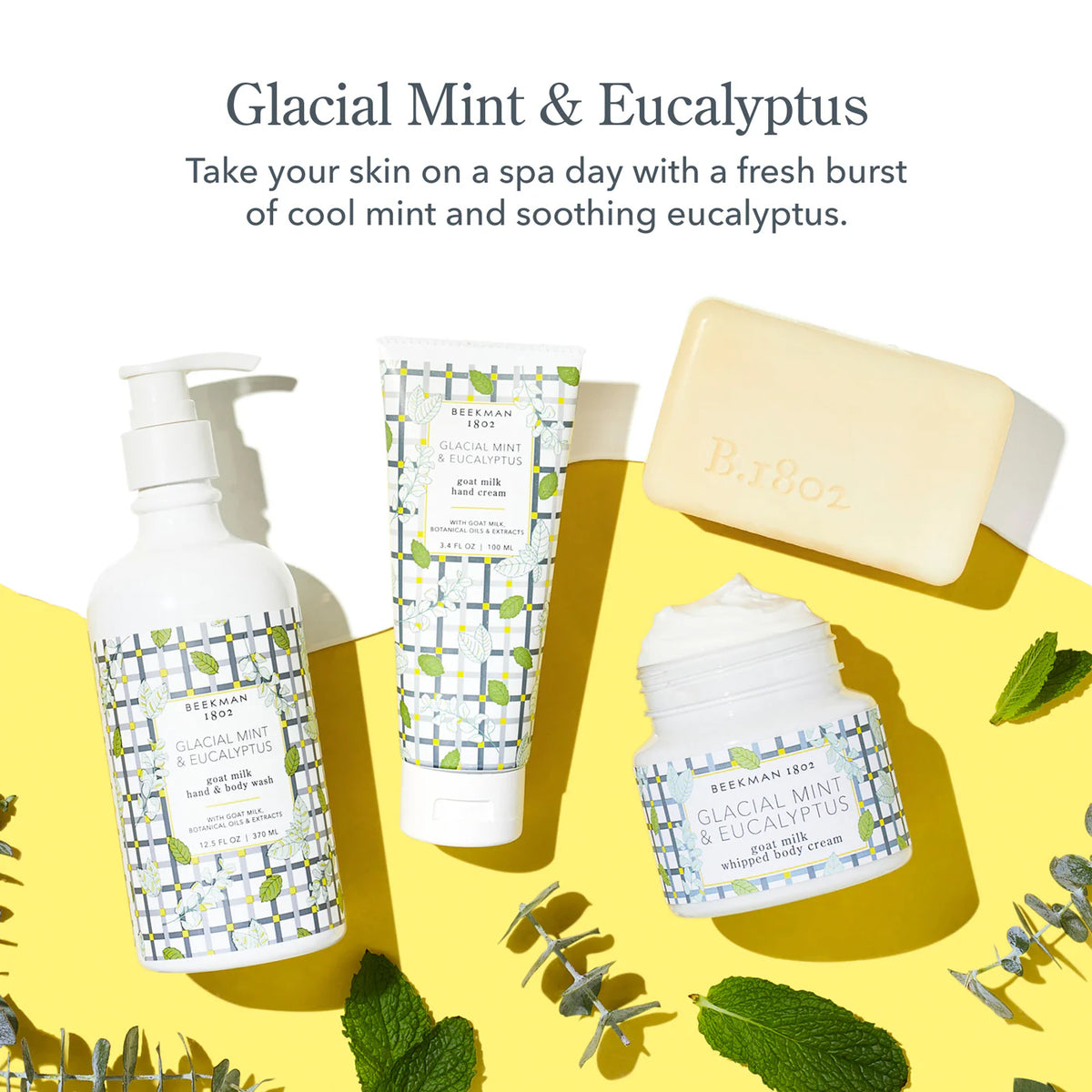 Beekman 1802 Glacial Mint & Eucalyptus Goat Milk Lotion