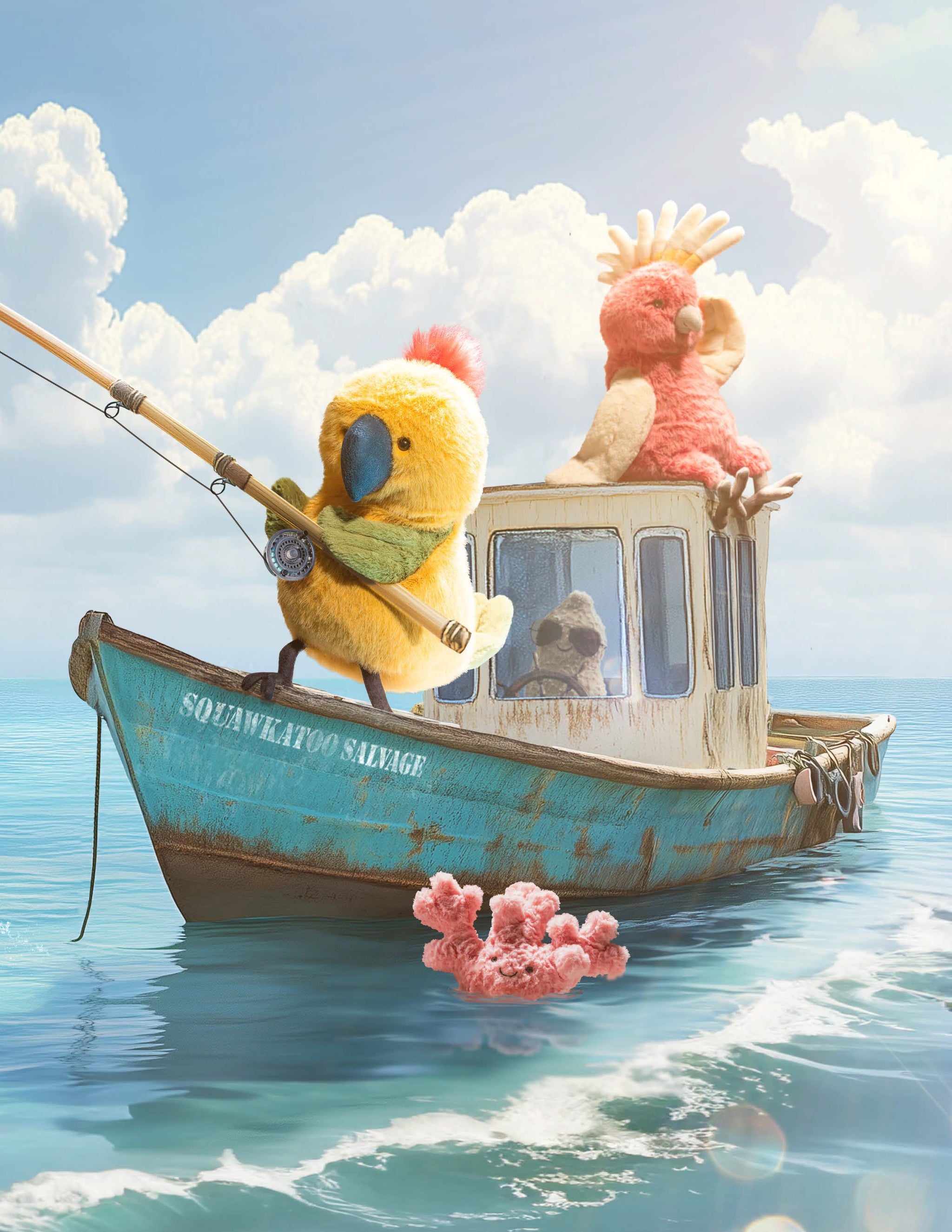 Jellycat Budgeby Parrot – Heavenly Outhouse