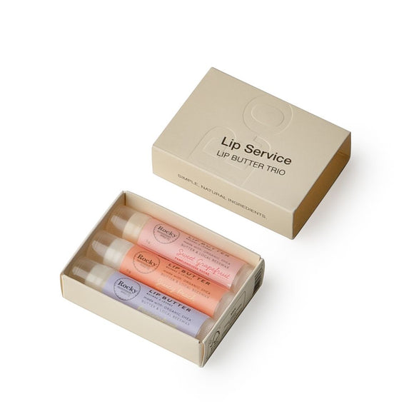 Rocky Lip Service Fruity Trio Lip Butter Gift Set