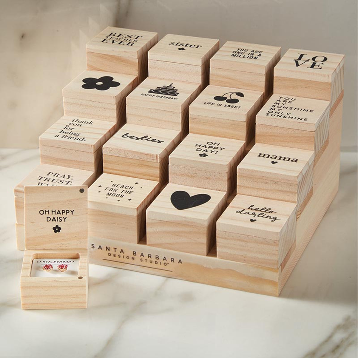 Treasure Box Earrings - Besties