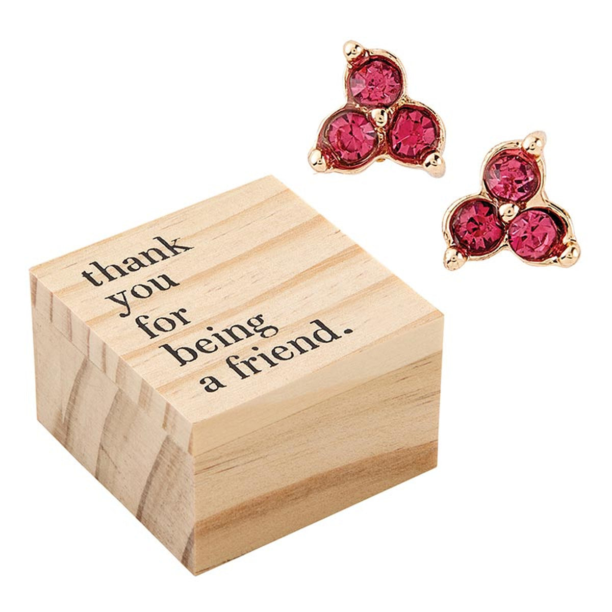 Treasure Box Earrings - Friend